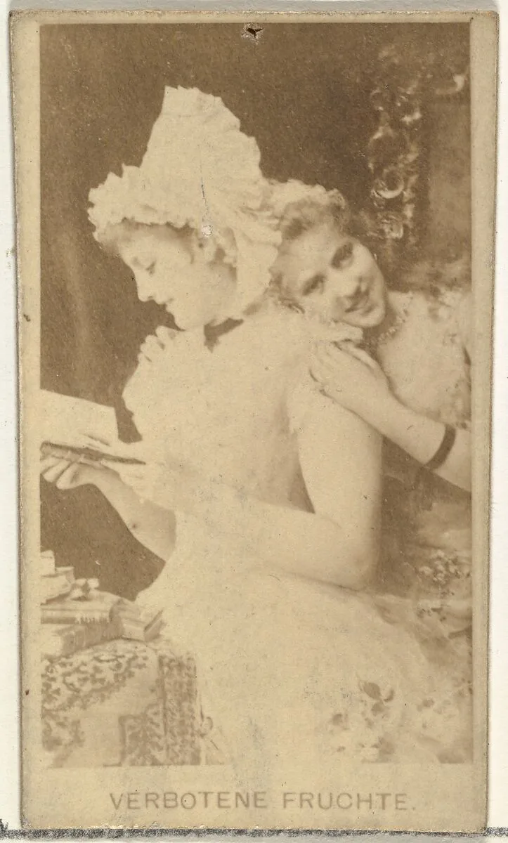 Verbotene Fruchte, from the Actors and Actresses series (N145-8) issued by Duke Sons & Co. to promote Duke Cigarettes — W. Duke, Sons & Co.|American Tobacco Company