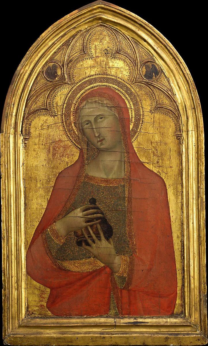 Saint Mary Magdalen — Follower of Barna da Siena|Follower of Lippo Memmi (Italian, Sienese, active mid-14th century)|Bartolo di Fredi