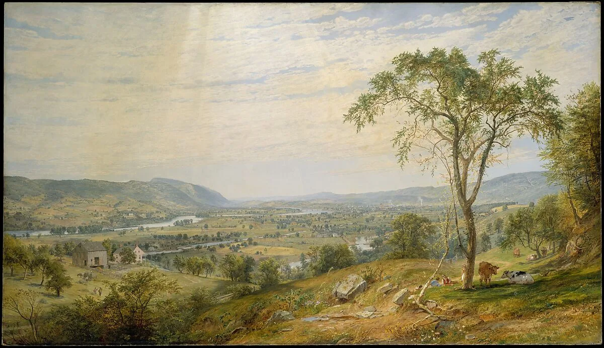 The Valley of Wyoming — Jasper Francis Cropsey