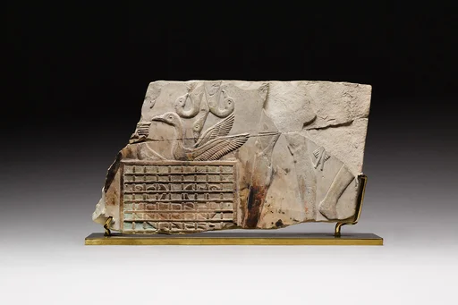 Birds in a cage and offering bearers
