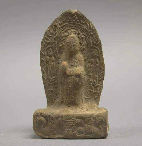 北齊武平五年  陶造像碑|Stele with Buddha