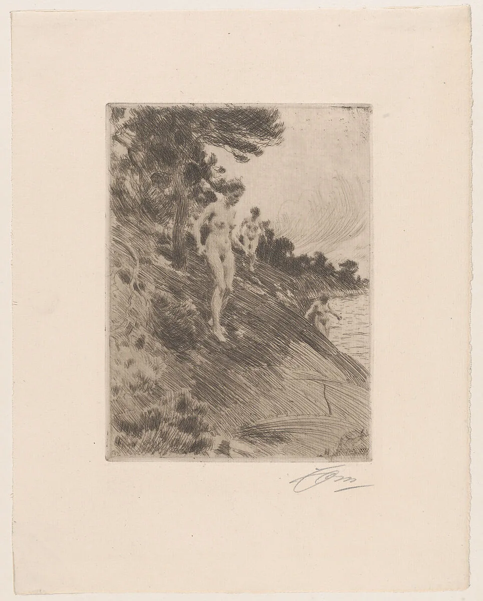 Frightened — Anders Zorn