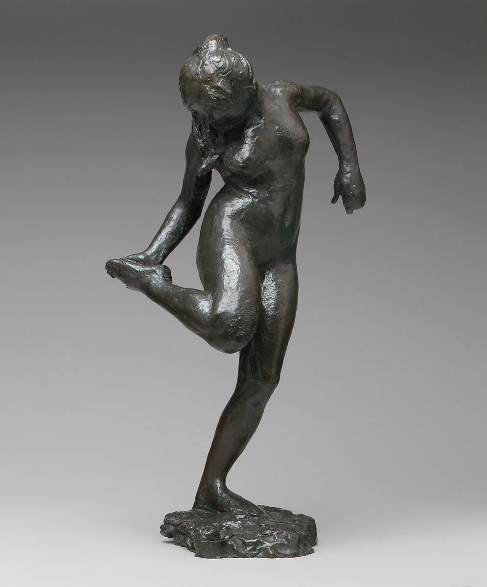 Dancer Looking at the Sole of Her Right Foot (Fourth State) — Edgar Degas|A.-A. Hébrard et Cie