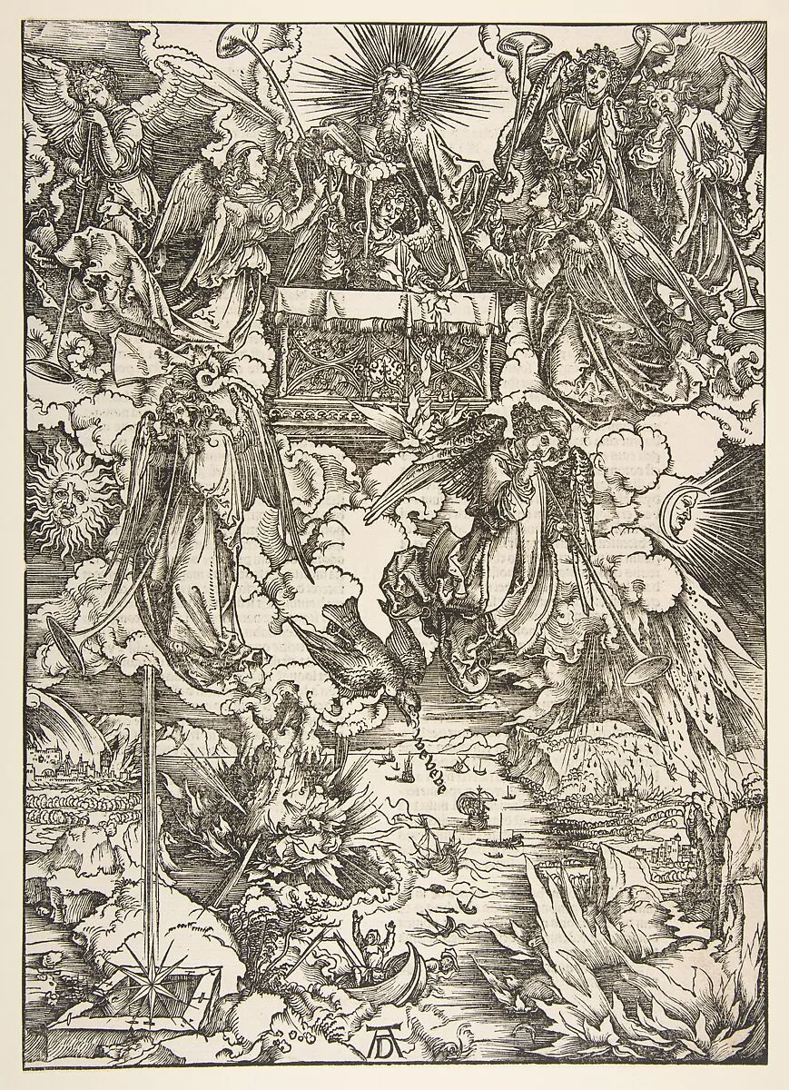 The Opening of the Seventh Seal, from The Apocalypse — Albrecht Dürer