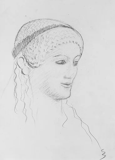 Kore 684, Acropolis Museum, Athens