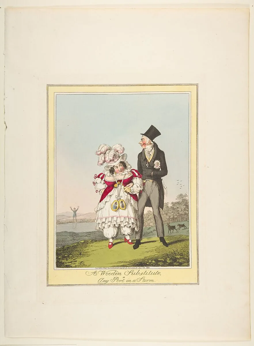 A Wooden Substitute, or Any Port in a Storm — Theodore Lane|George Humphrey