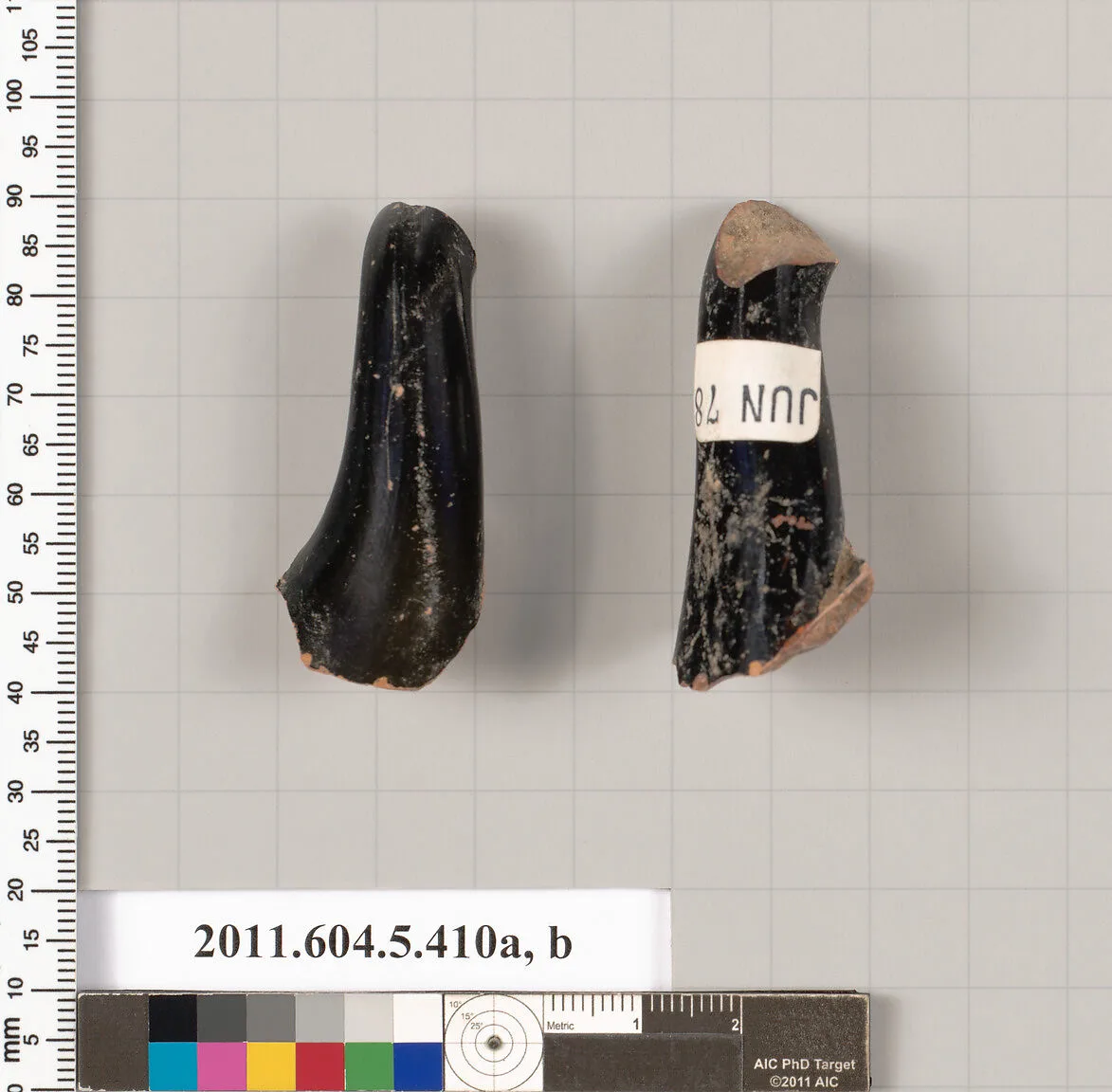 Terracotta fragments of kylikes (drinking cups) — Unknown