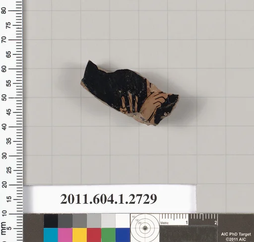 Terracotta fragment of a kylix (drinking cup)