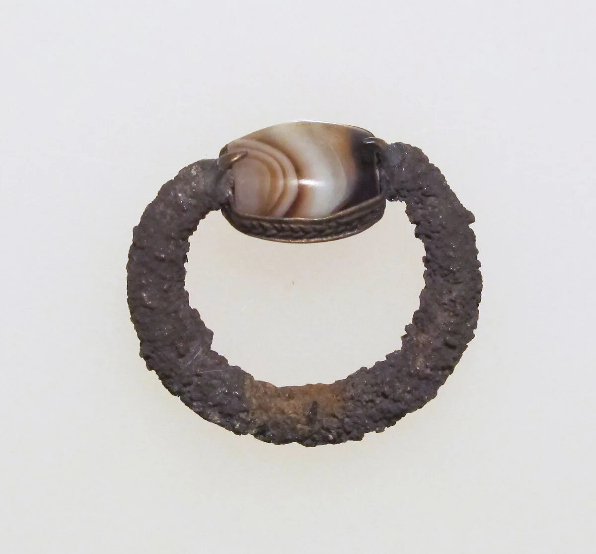 Ring with scaraboid — Unknown