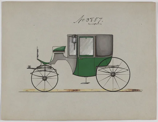 Design for Coupé, no. 3857