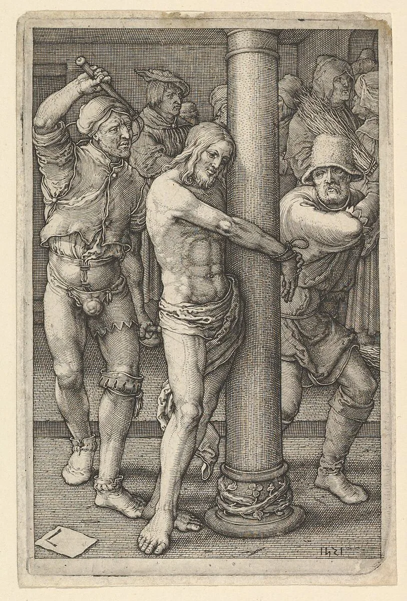 The Flagellation, from "The Passion of Christ" — Jan Muller|Lucas van Leyden