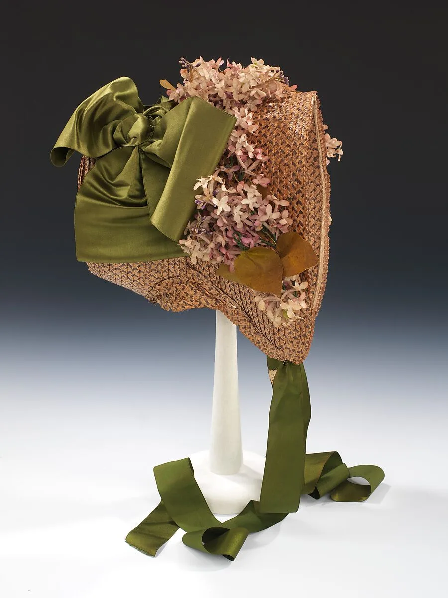 Poke bonnet — Unknown
