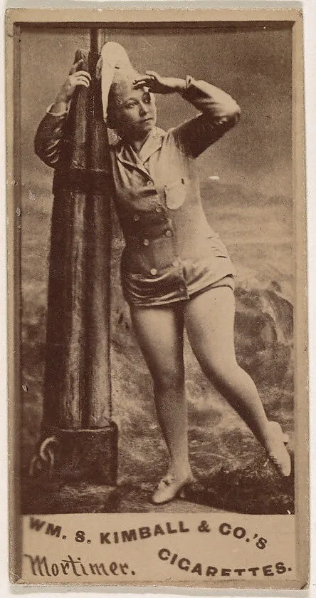 Miss Mortimer, from the Actresses series (N203) issued by Wm. S. Kimball & Co. — William S. Kimball & Company