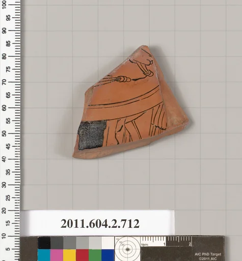 Terracotta fragment of a calyx-krater (bowl for mixing wine and water)