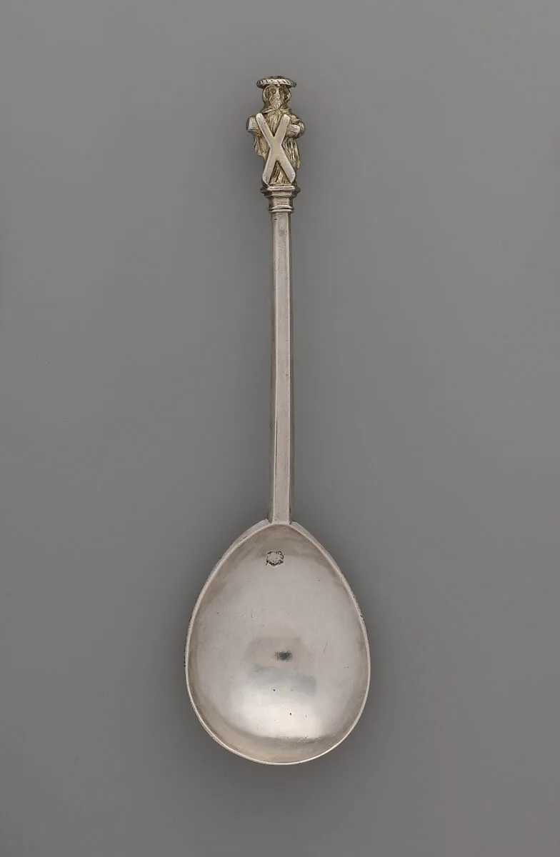 Apostle spoon: St. Andrew — Martin Hewitt
