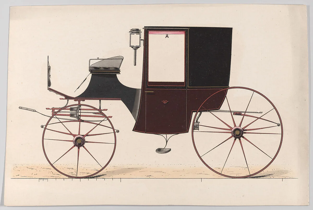 Design for Brougham (unnumbered) — Brewster & Co.