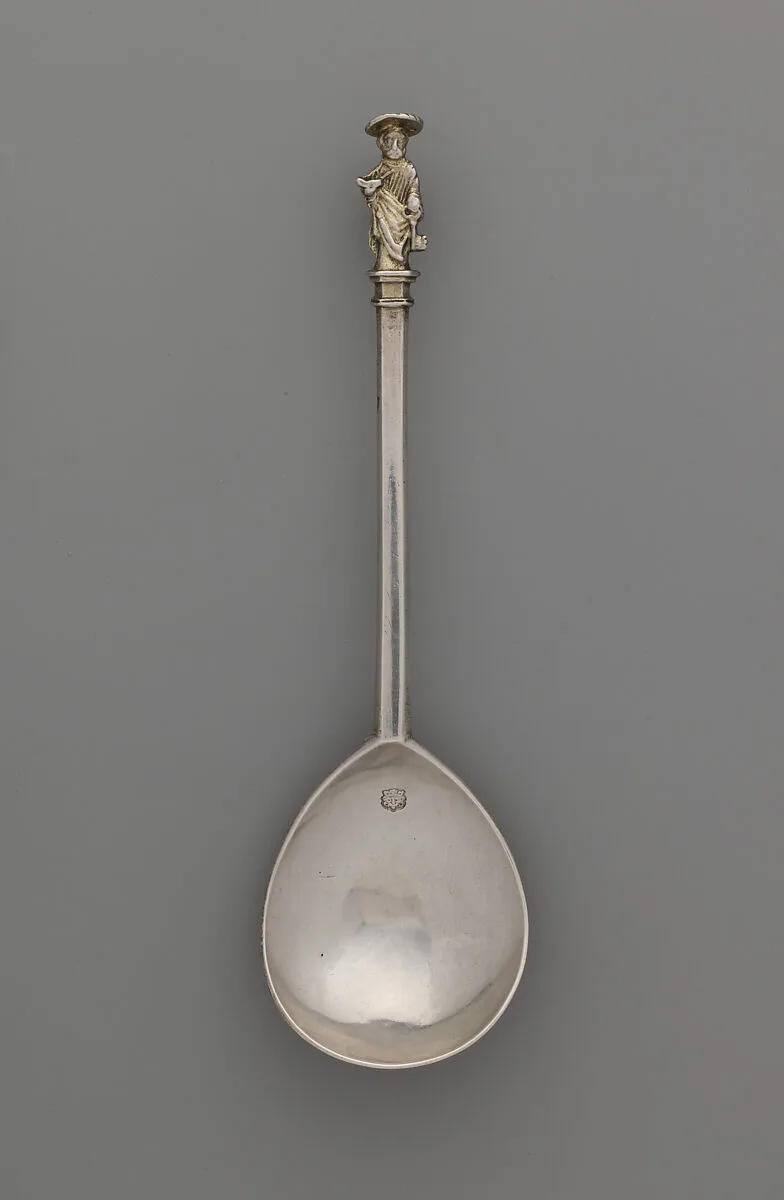 Apostle spoon: St. Peter — William Cawdell