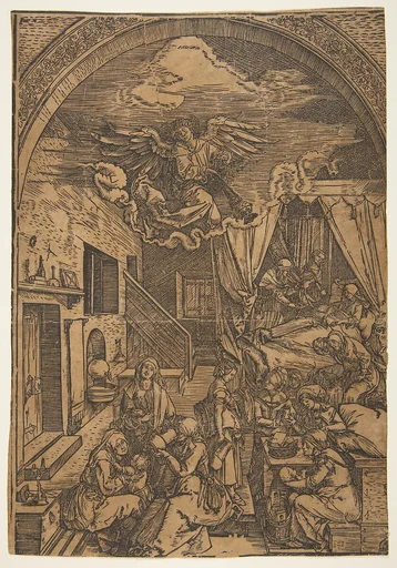 The Birth of the Virgin, from The Life of the Virgin (copy)