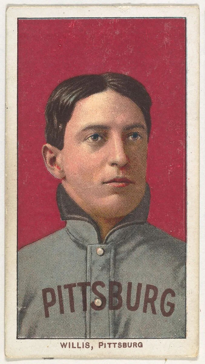 Willis, Pittsburgh, National League, from the White Border series (T206) for the American Tobacco Company — American Tobacco Company