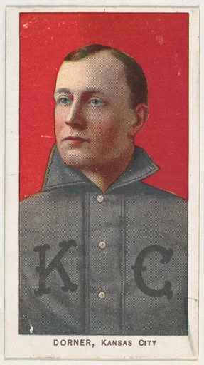 Dorner, Kansas City, American Association, from the White Border series (T206) for the American Tobacco Company