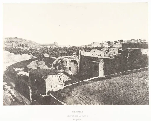 Jérusalem, Sainte-Marie-la-Grande, Vue générale