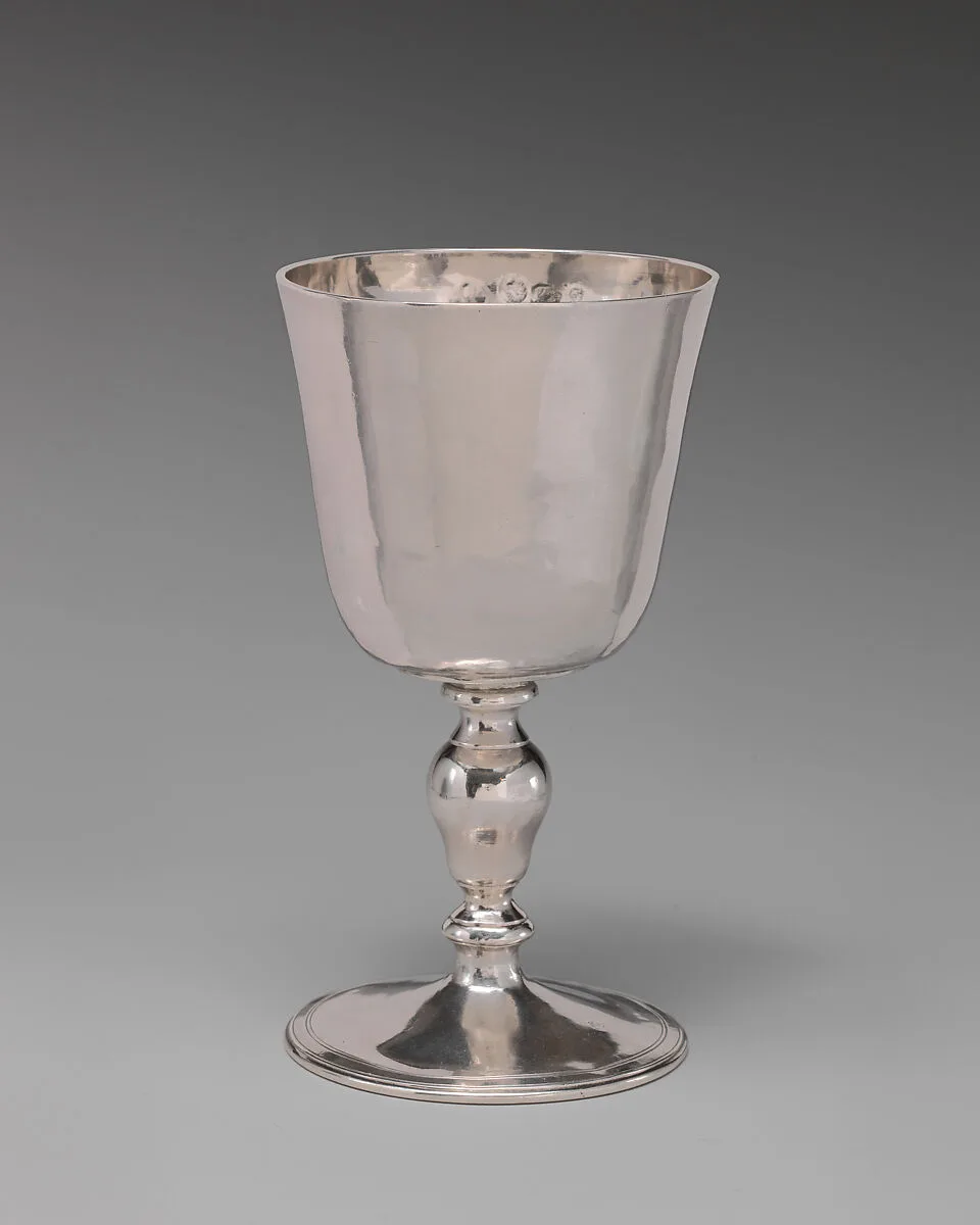 Communion cup (one of two) — I T