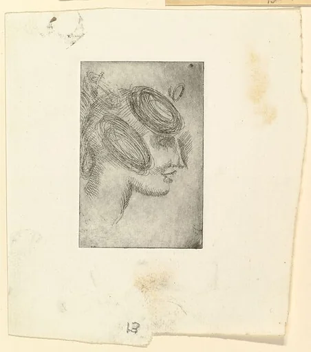 Female Head (Girl's Head in Profile)