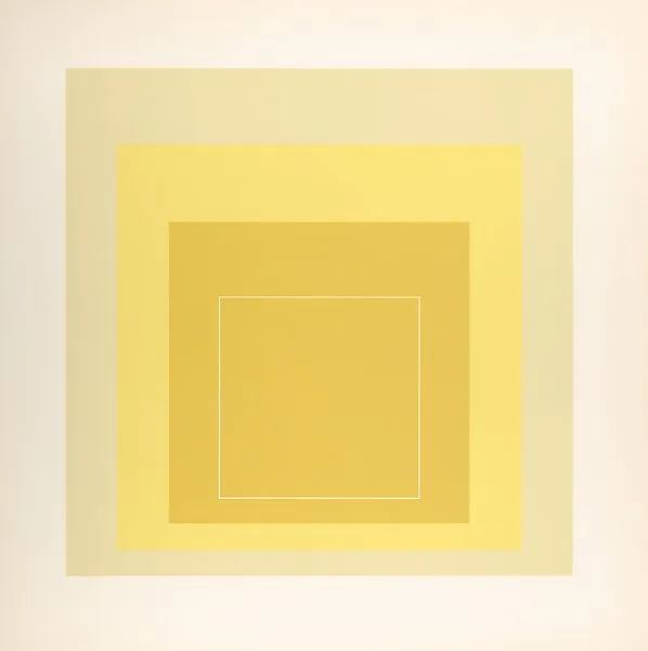 Proof for White Line Square series — Josef Albers|Gemini G.E.L.|Kenneth E. Tyler