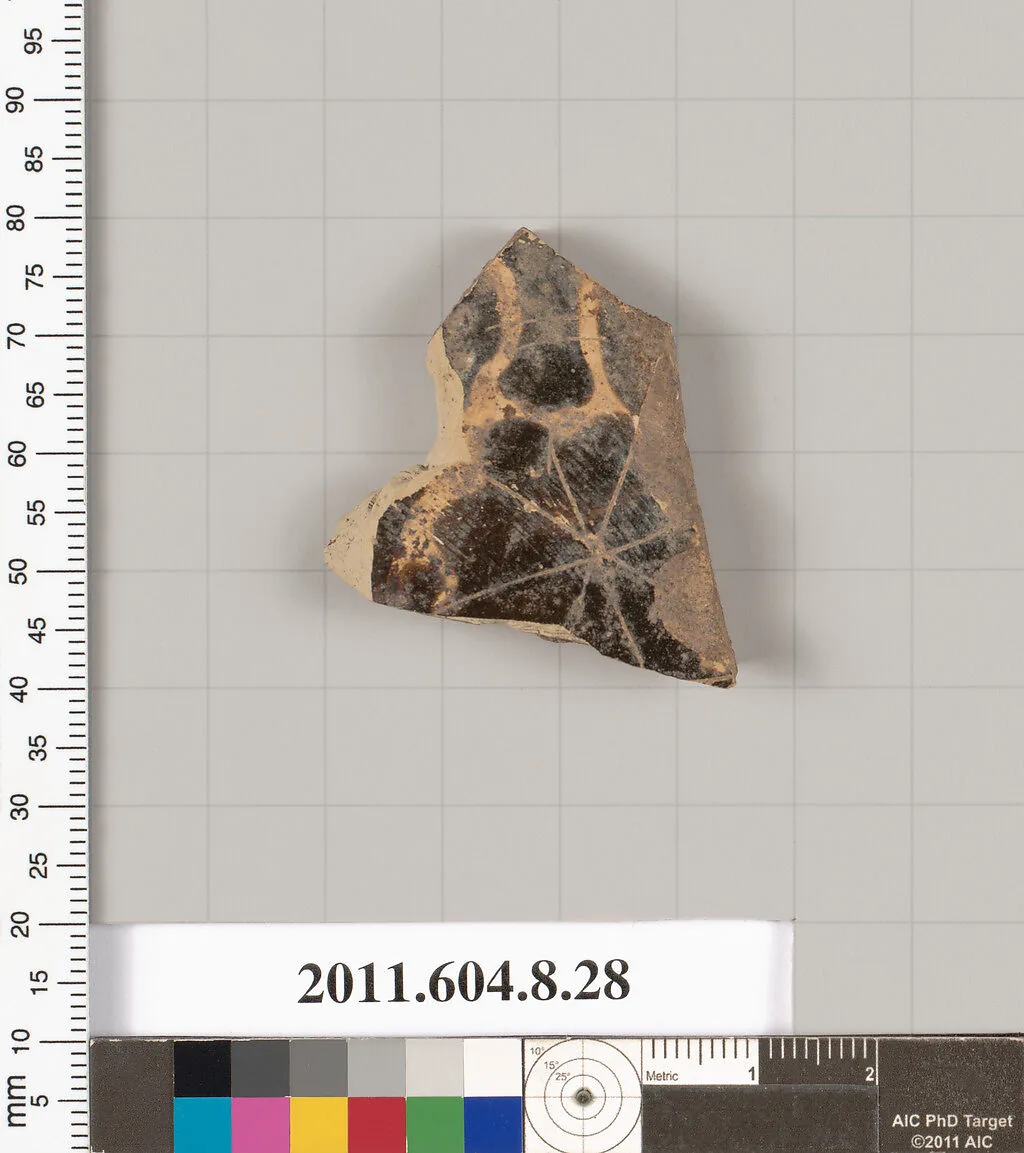 Terracotta fragment of a closed shape — Unknown