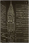 Chrysler Building Flanked by High Rise Buildings II
