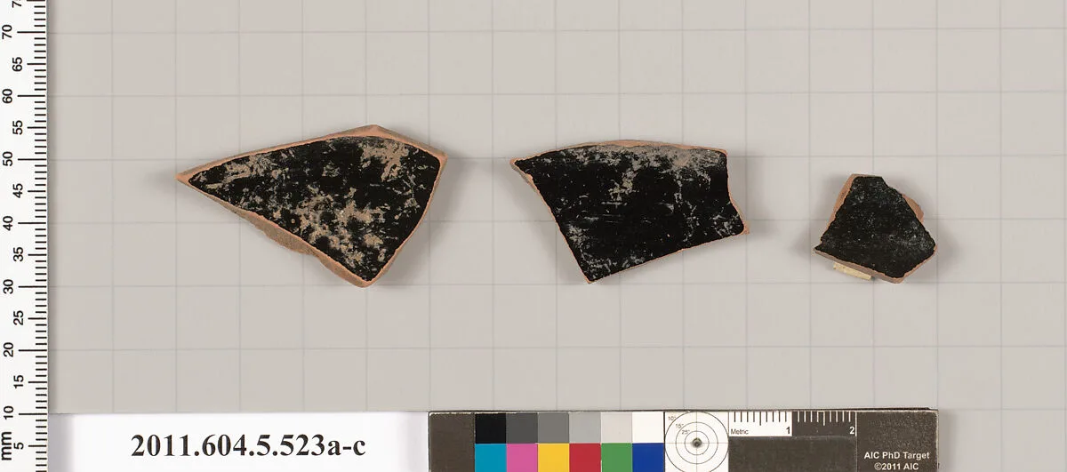 Terracotta fragments of kylikes (drinking cups) — Unknown