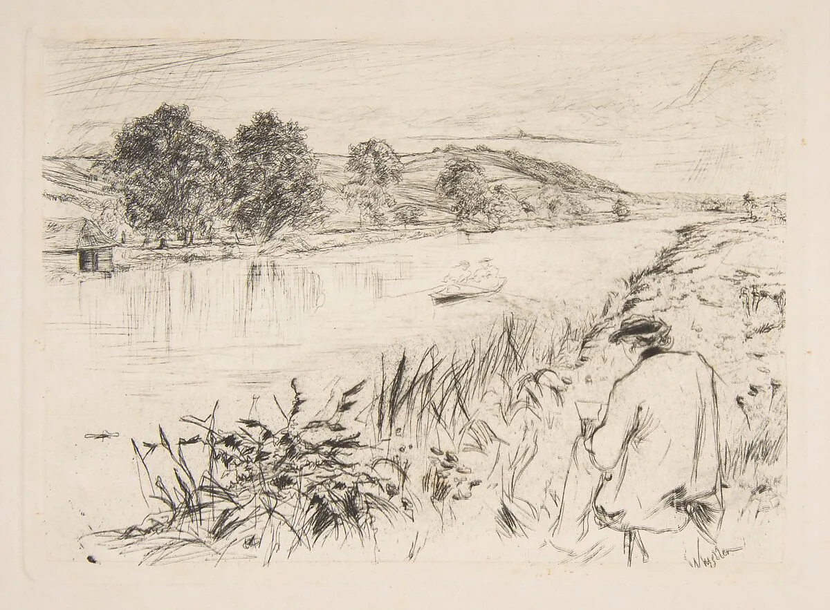 Sketching No. 1 — James McNeill Whistler