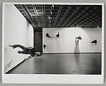 [Rehearsal of "Walking on the Wall" by Trisha Brown Company, Whitney Museum of American Art]