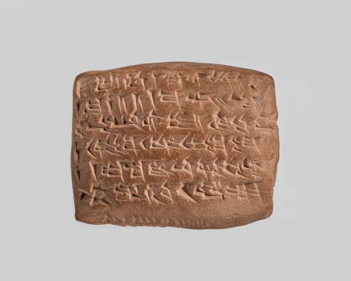 Cuneiform tablet: memorandum of receipt for silver, Egibi archive