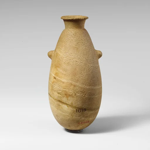 Alabaster alabastron (perfume vase)