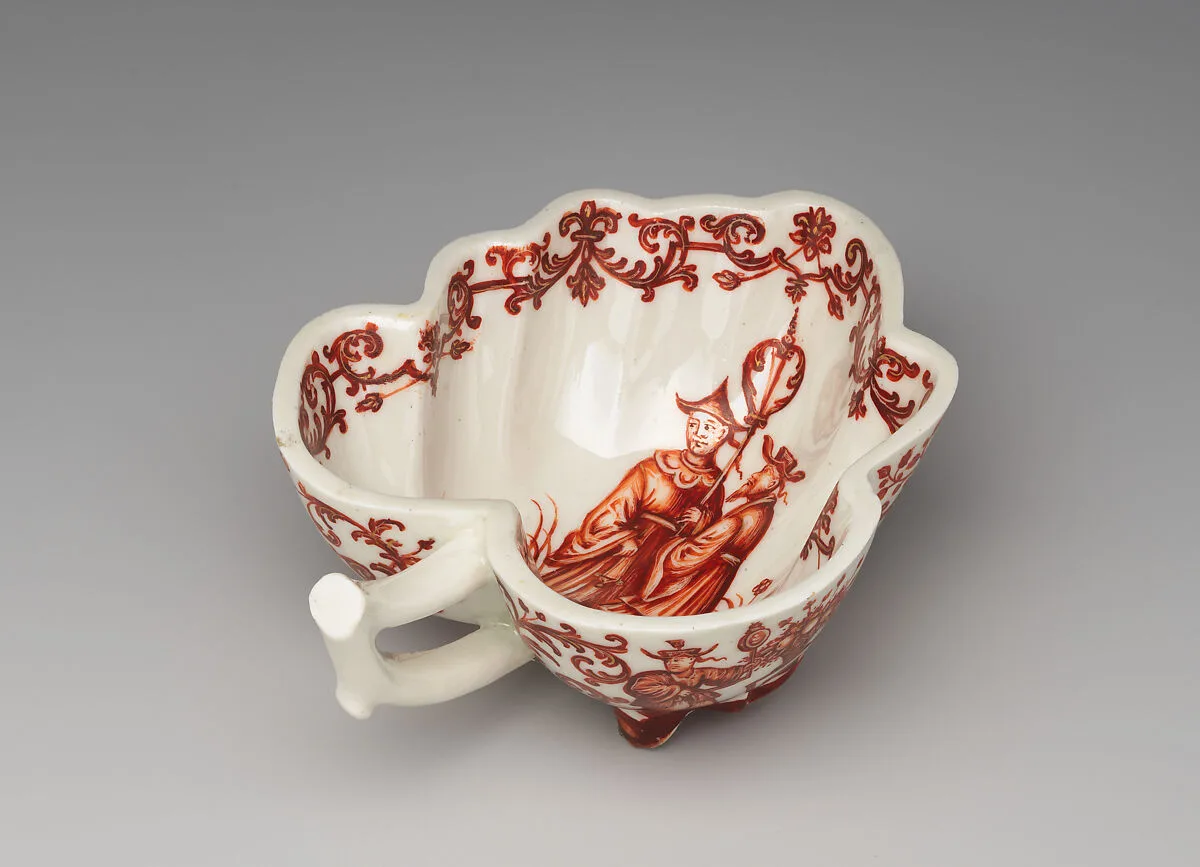 Dish — Ignaz Preissler|Meissen Manufactory