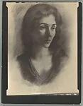 [Charcoal Drawing of Unknown Woman]
