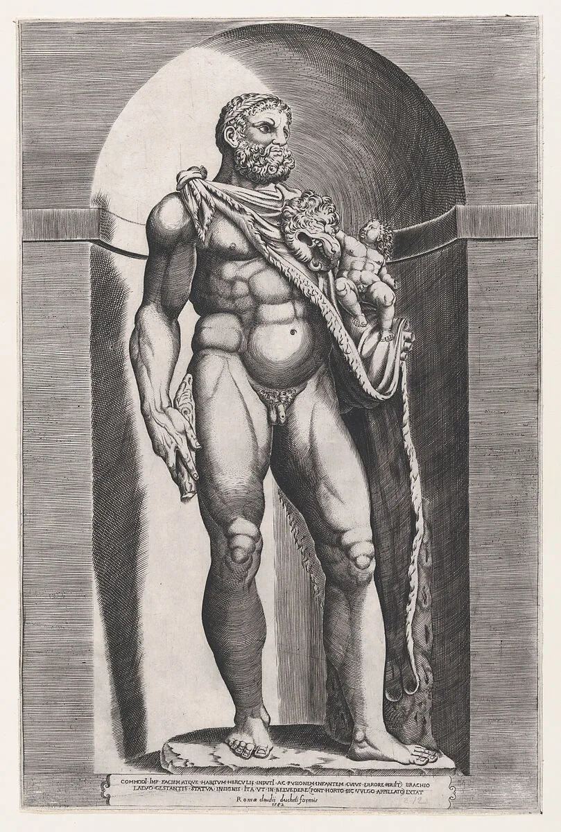 Speculum Romanae Magnificentiae: Emperor Commodus as Hercules — Jacob Bos|Claudio Duchetti