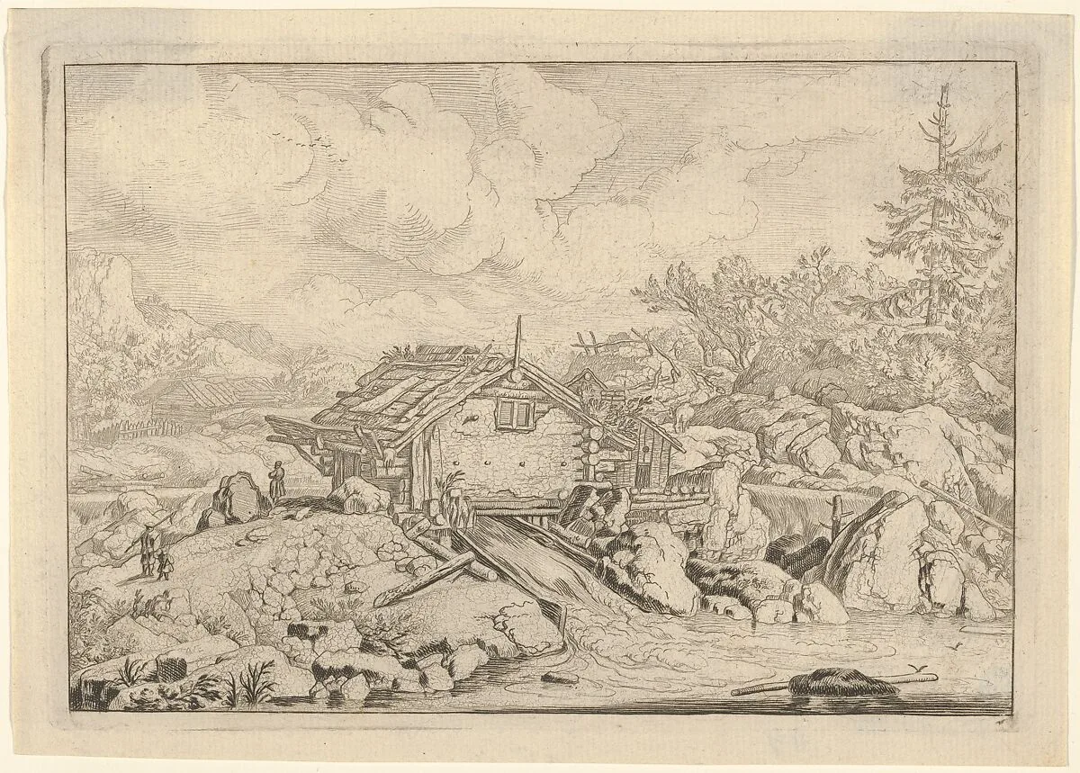 The Watermill — Allart van Everdingen