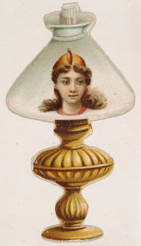 Lantern, from the Novelties series (N228, Type 3) issued by Kinney Bros. — Kinney Brothers Tobacco Company