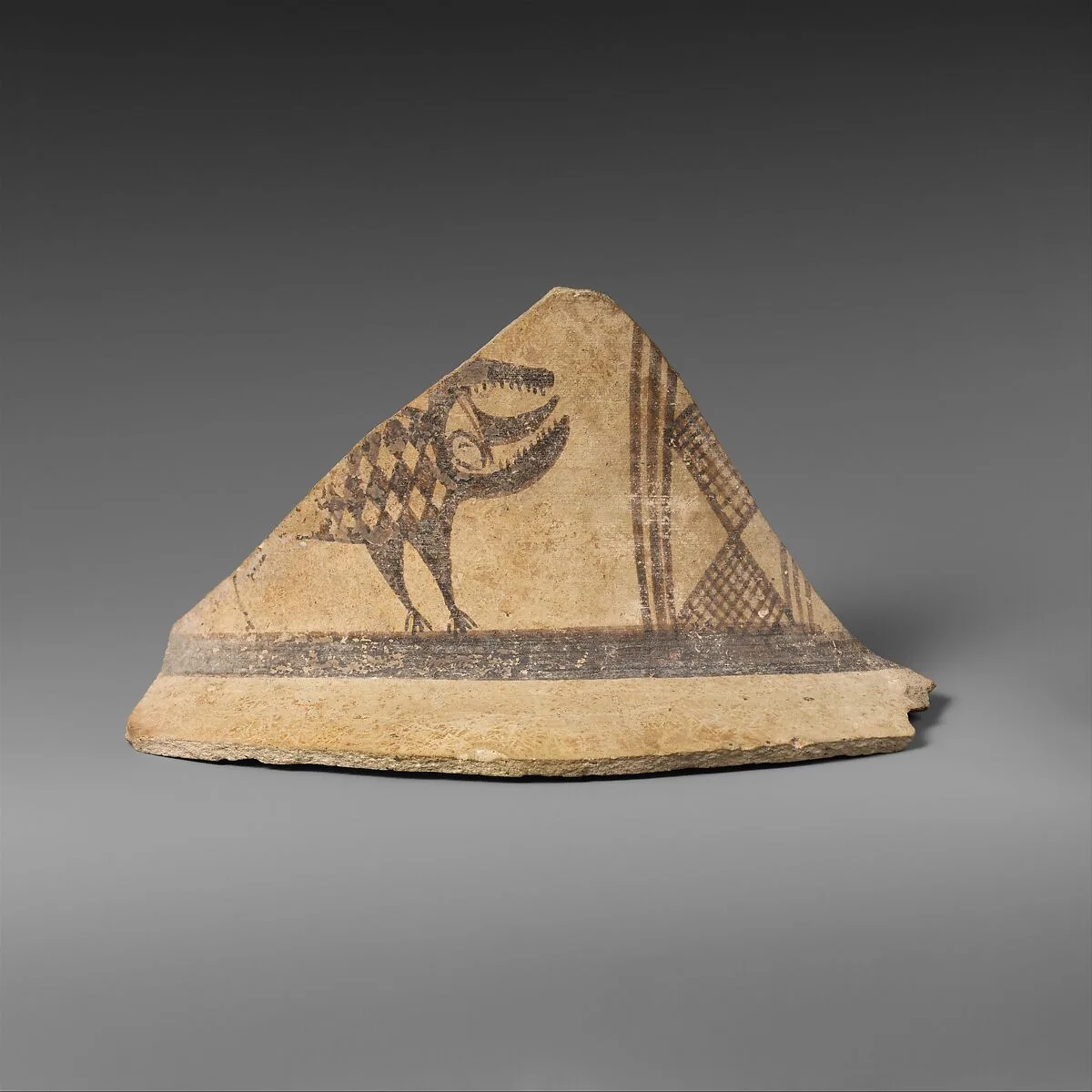 Fragment from the neck of a terracotta amphora (jar) — Unknown