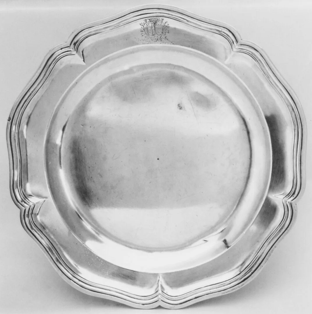 Plate (one of a pair) — Jean Chaslon