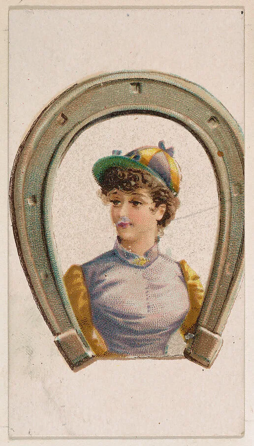 Horseshoe, from the Novelties series (N228, Type 5) issued by Kinney Bros. — Kinney Brothers Tobacco Company