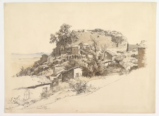 Roman Landscape near Rocca di Papa