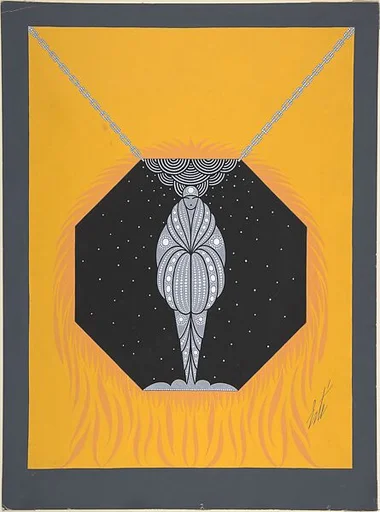 "Premier Jour d'Hiver": Cover Design for "Harper's Bazar"