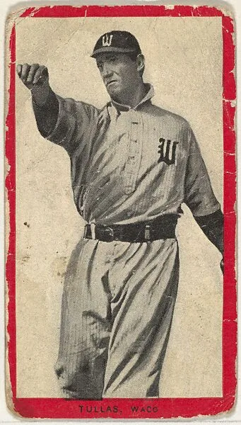 Tullas, Waco, Texas League, from the Baseball Players (Red Borders) series (T210) issued by Old Mill Cigarettes — Old Mill Cigarettes, Virginia
