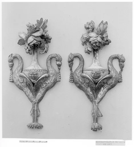 Pair of wall ornaments