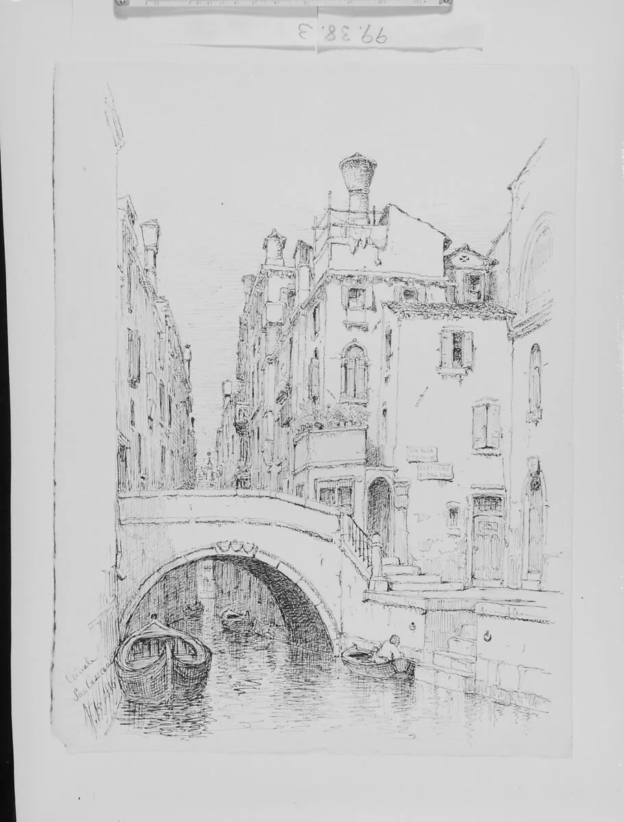 Canal San Cassiano, Venice — Andrew Fisher Bunner