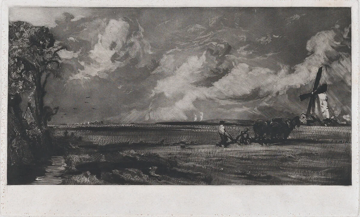 Spring — David Lucas|John Constable