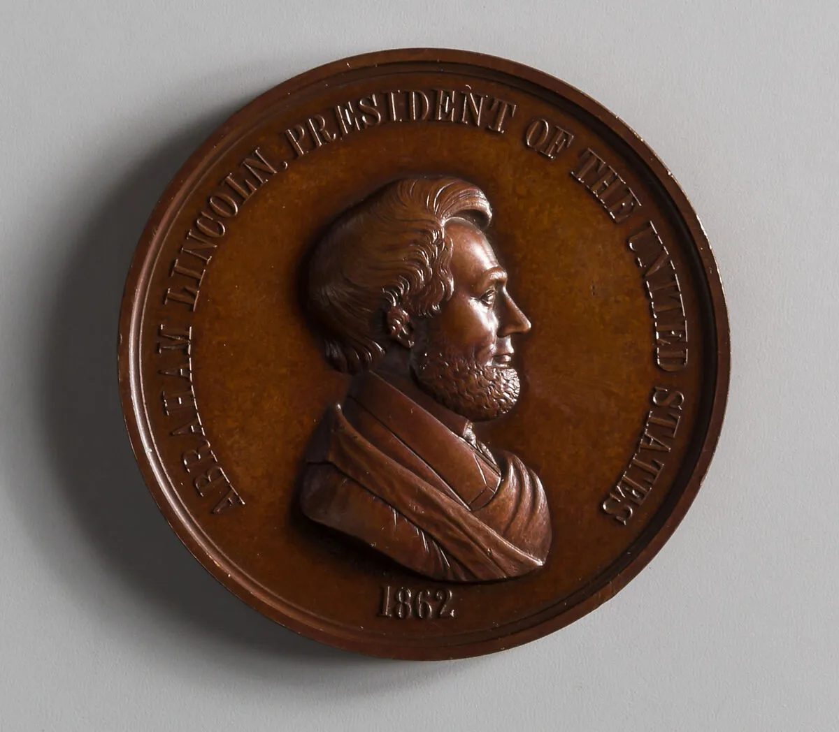 President Lincoln's Inauguration Medal — Salathiel Ellis